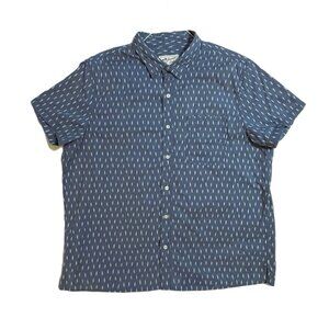 Men's American Eagle Casual Short Sleeve Print Shirt - Size XXL
